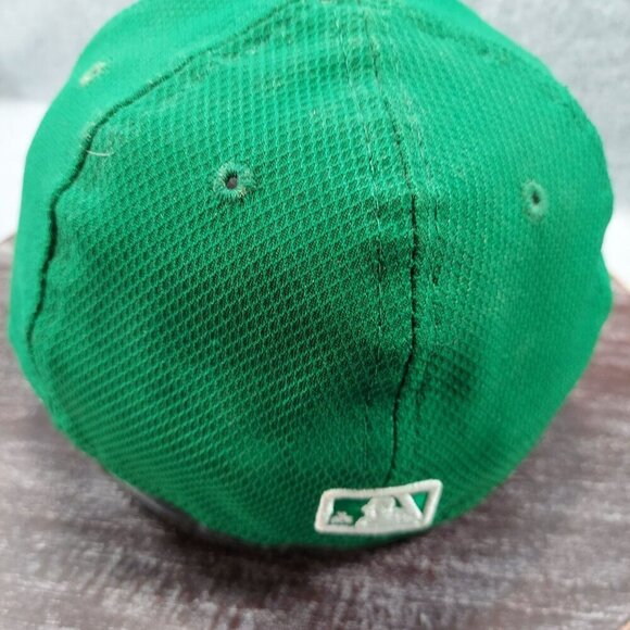 St. Louis Cardinals Green MLB Baseball Cap Clover on Side 7 1/8 - Picture 5 of 14